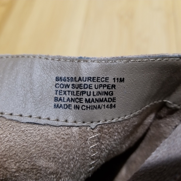 🌸 NWT Blondo Laureece Booties Ankle Boots Beige Nude Suede Waterproof Size 11 - Picture 6 of 12